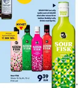 Border Shop Sour Fisk, EUR 9.39 erbjuda