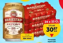 Border Shop Mariestads Export 5,3%, EUR 30.87 erbjuda