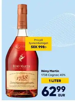 Border Shop Rémy Martin, EUR 62.99 erbjuda