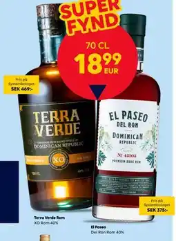 Border Shop El Paseo, EUR 18.99 erbjuda