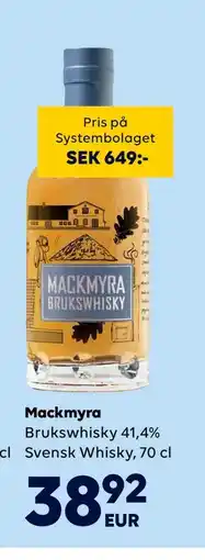 Border Shop Mackmyra, EUR 38.92 erbjuda
