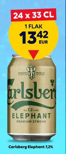 Border Shop Carlsberg Elephant 7,2%, EUR 13.42 erbjuda