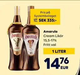 Border Shop Amarula, EUR 14.76 erbjuda