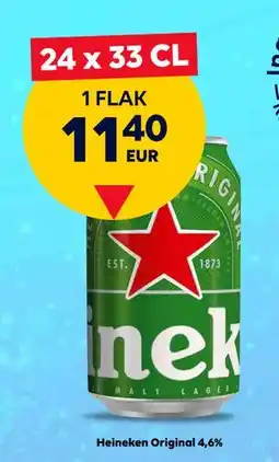 Border Shop Heineken Original 4,6%, EUR 11.4 erbjuda