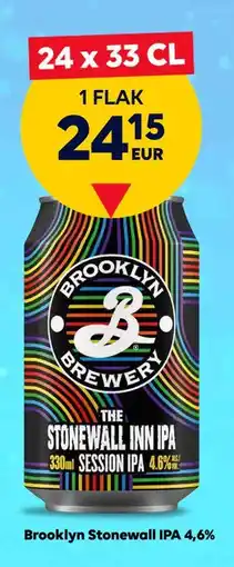 Border Shop Brooklyn Stonewall IPA, EUR 24.15 erbjuda
