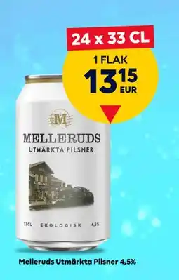 Border Shop Melleruds Utmärkta Pilsner 4,5%, EUR 13.15 erbjuda