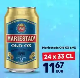Border Shop Mariestads Old OX 6,9%, EUR 11.67 erbjuda