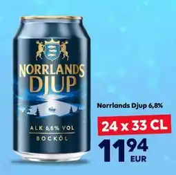 Border Shop Norrlands Djup 6,8%, EUR 11.94 erbjuda