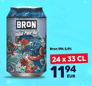 Border Shop Bron IPA 5,9%., EUR 11.94 erbjuda
