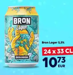 Border Shop Bron Lager 5,5%, EUR 10.73 erbjuda