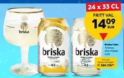 Border Shop Briska Cider, EUR 14.09 erbjuda