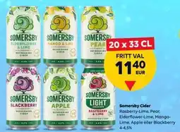 Border Shop Somersby Cider, EUR 11.4 erbjuda
