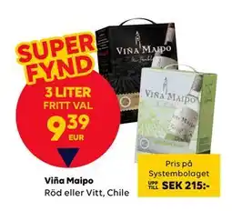 Border Shop Viña Maipo, EUR 9.39 erbjuda