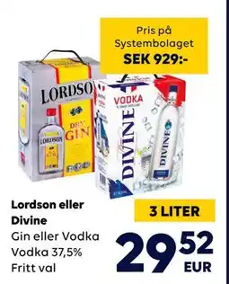 Border Shop Lordson eller Divine, EUR 29.52 erbjuda
