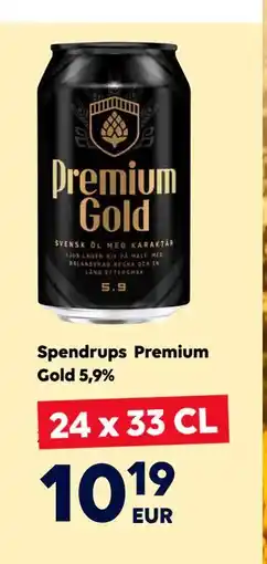 Border Shop Spendrups Premium Gold 5,9%, EUR 10.19 erbjuda