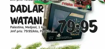 Bazaar Food market Dadlar watani erbjuda