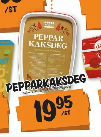 Pepparkaksdeg