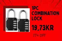 AliExpress 1pc combination lock erbjuda