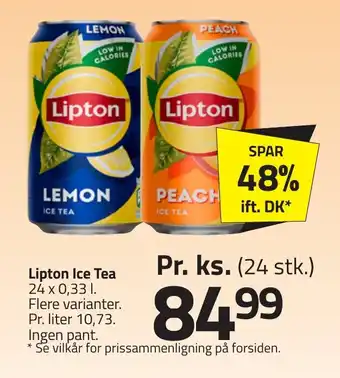 Fleggaard LIPTON Ice Tea erbjuda