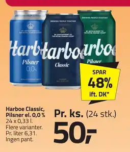 Fleggaard HARBOE Classic Pilsner 0,0% erbjuda