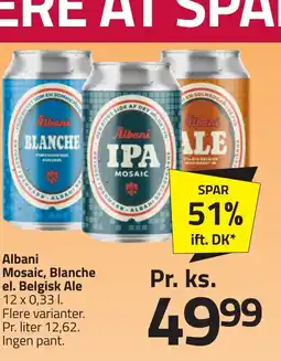 Fleggaard ALBANI Mosaic Blanche erbjuda