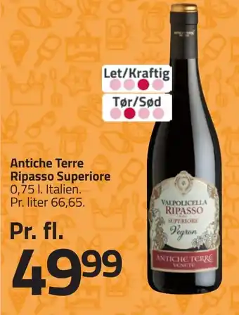 Fleggaard Antiche Terre Ripasso Superiore erbjuda