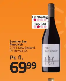 Fleggaard Summer Bay Pinot Noir erbjuda