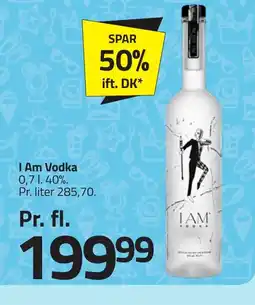 Fleggaard I AM Vodka erbjuda