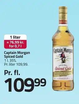 Fleggaard CAPTAIN MORGAN Spiced Gold erbjuda