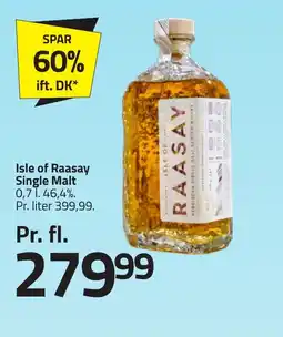 Fleggaard ISLE OF RAASAY Single Malt erbjuda