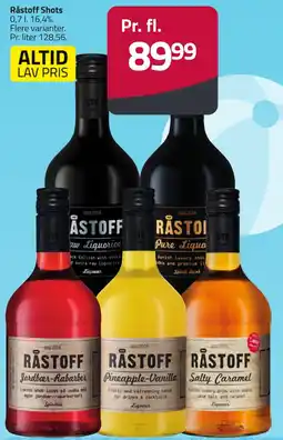 Fleggaard RÅSTOFF Shots erbjuda