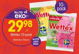 EKO WETTEX 10-pack erbjuda
