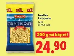 Lidl Combino Pasta penne, SEK 24.9 erbjuda