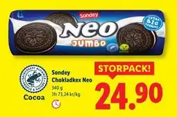 Lidl Sondey Chokladkex Neo, SEK 24.9 erbjuda