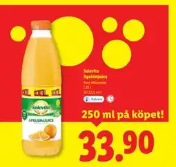 Lidl Solevita Apelsinjuice, SEK 33.9 erbjuda