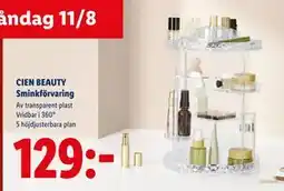Lidl CIEN BEAUTY Sminkförvaring, SEK 129 erbjuda