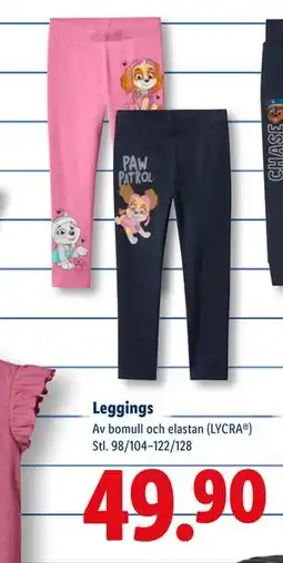 Lidl Leggings, SEK 49.9 erbjuda
