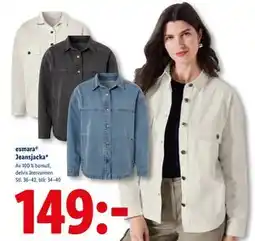 Lidl esmara Jeansjacka, SEK 149 erbjuda