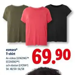 Lidl esmara T-shirt, SEK 69.9 erbjuda