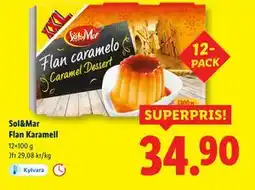 Lidl Sol&Mar Flan Karamell, SEK 34.9 erbjuda