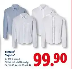 Lidl esmara Skjorta, SEK 99.9 erbjuda