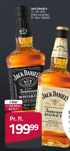 Fleggaard Jack Daniel's erbjuda