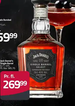 Fleggaard Jack Daniel's Single Barrel erbjuda
