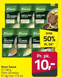 Fleggaard Knorr Sauce erbjuda
