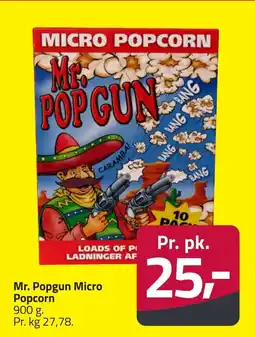 Fleggaard Mr. Popgun Micro Popcorn erbjuda