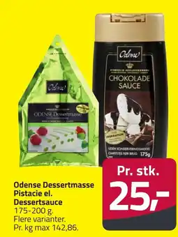 Fleggaard Odense Dessertmasse Pistacie el. Dessertsauce erbjuda