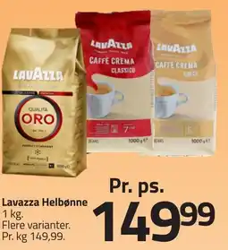 Fleggaard Lavazza Helbønne erbjuda
