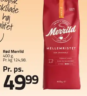 Fleggaard Rød Merrild erbjuda