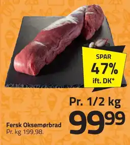 Fleggaard Fersk Oksemørbrad erbjuda