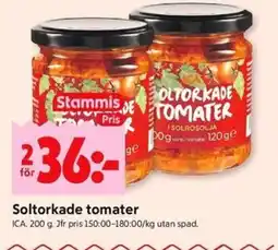 ICA Kvantum ICA Soltorkade tomater erbjuda